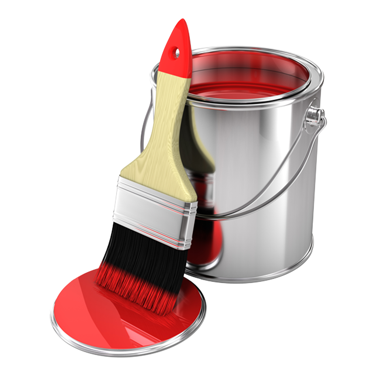 Paint coatings application